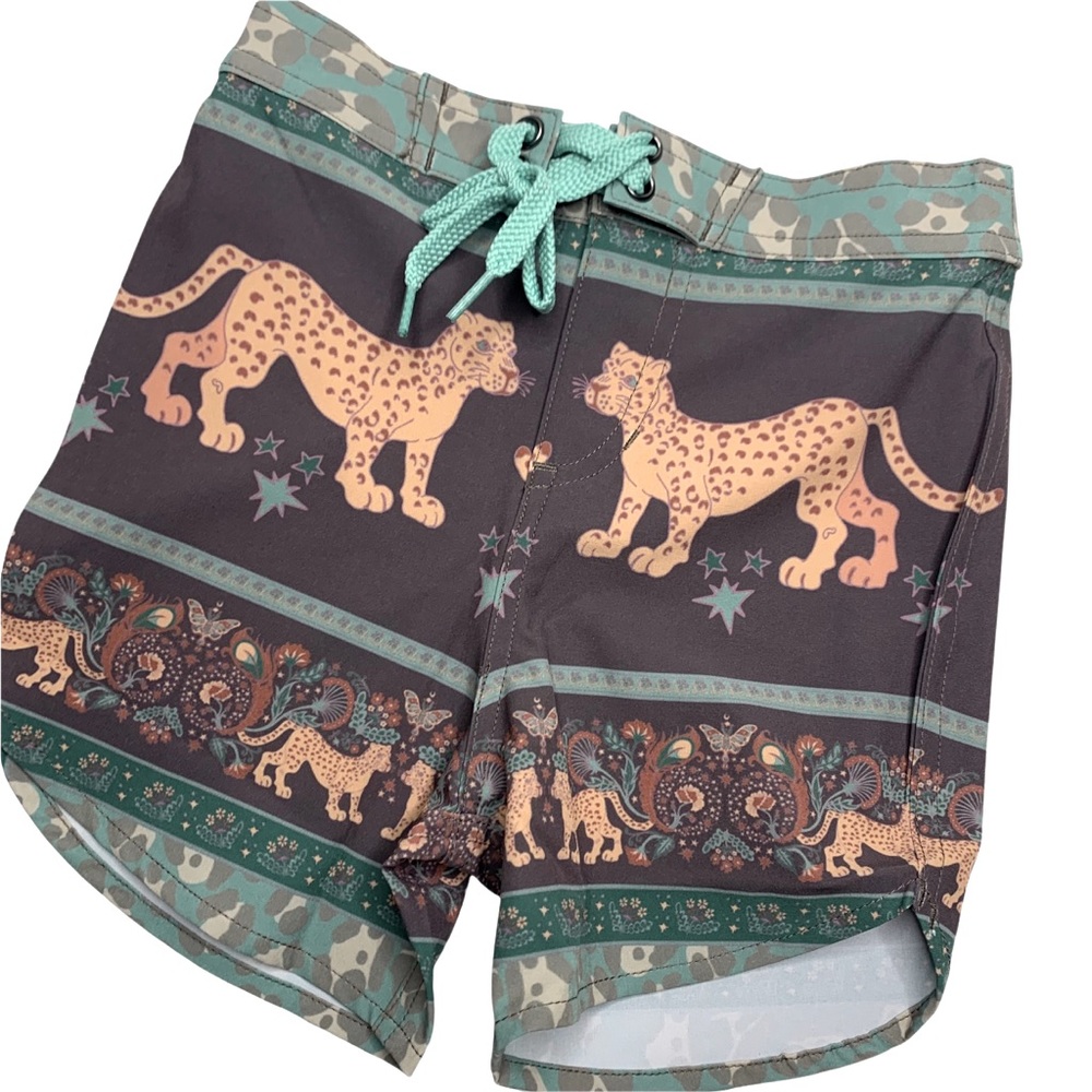 Boho bathing surf short 3T or 4T NWOT